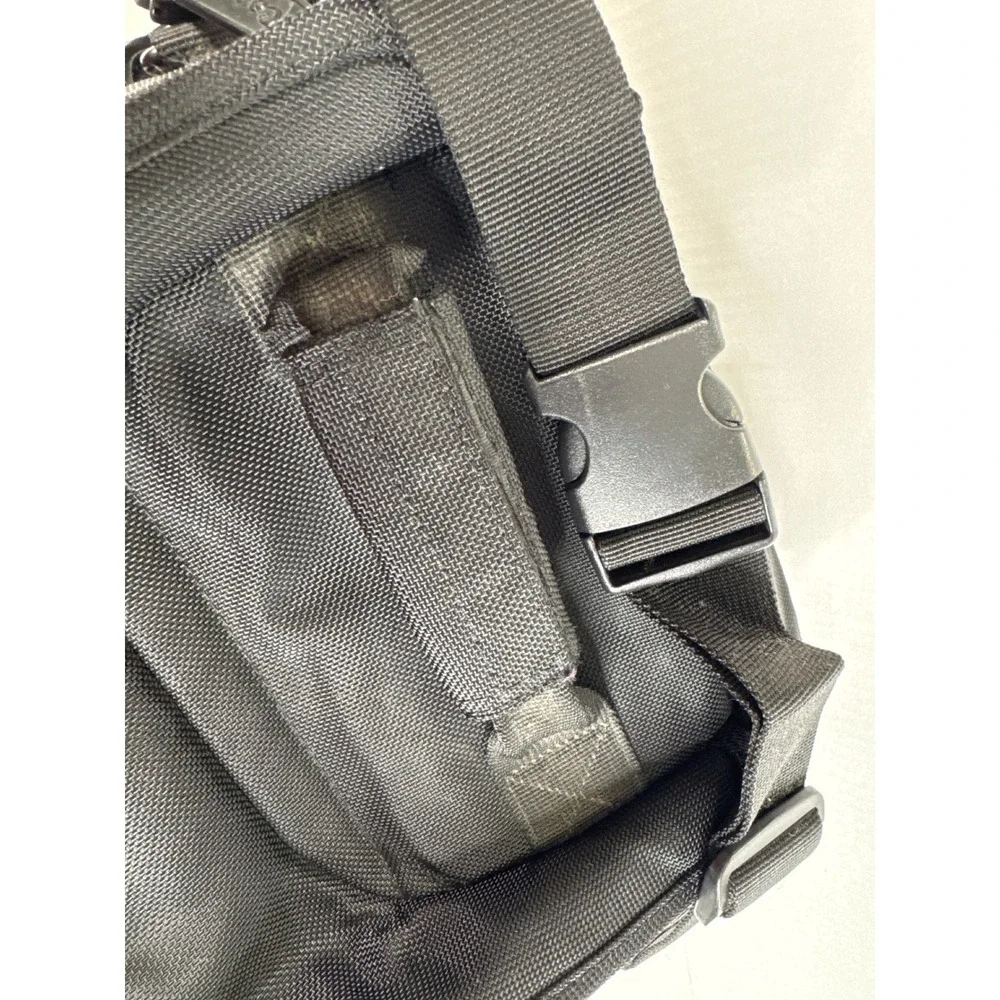 Canon Camera Bag Black Olive Green Nylon Shoulder Case with Padded Dividers